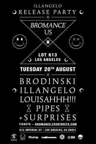 Illangelo Release Party X Bromance