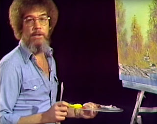 BOB ROSS'S VERY FIRST EPISODE