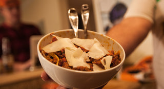 WINGIN' IT :: Jesse Furman Makes Rob Heppler's "Douchebag Bolognese"