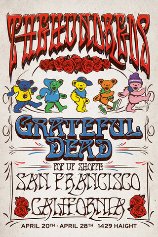 The Hundreds X Grateful Dead Pop-Up Shoppe :: Opens Tomorrow