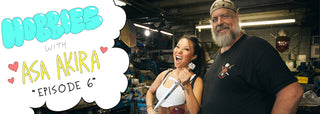 The Hundreds' "Hobbies with Asa Akira" Episode 6 :: Blacksmithing