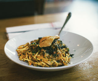 BALANCED :: CHEF ORI MENASHE OF L.A.'S BESTIA MAKES SEA URCHIN SPAGHETTI