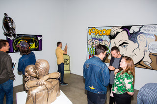 RECAP :: 'Happy Never Ending,' Street Artist D*Face's Solo Show in Los Angeles