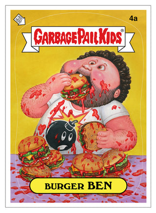 THE HUNDREDS + TOPPS + GARBAGE PAIL KIDS : BURGER BEN