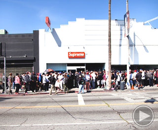 VIDEO :: THE "SUPREME X NIKE FOAMPOSITE" LA RELEASE