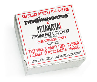 THE HUNDREDS X PIZZANISTA :: TOMORROW!