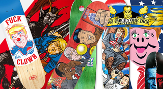 Potus Operandi :: A Brief Oral History of Skateboard Graphics Gone Presidential