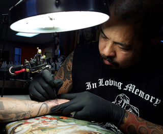 DAY JOBS :: HAWAIIAN TATTOO ARTIST BIG ISLAND ON WORKING W/ THE GREATS