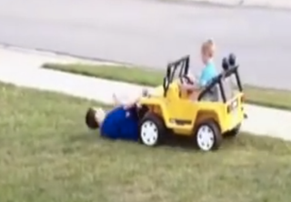 EVEN KIDS HAVE ROAD RAGE