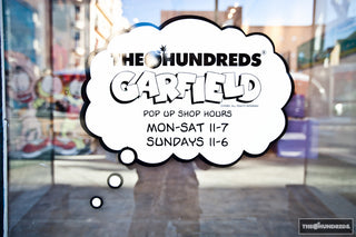 THE HUNDREDS X GARFIELD : POP-UP SHOP