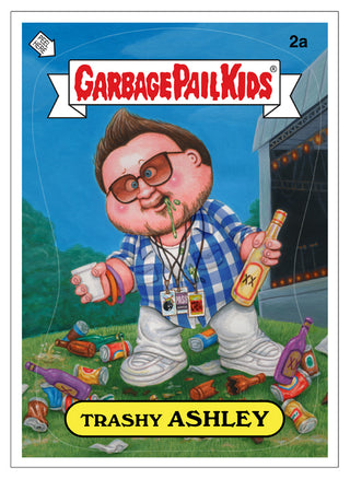 THE HUNDREDS + TOPPS + GARBAGE PAIL KIDS : TRASHY ASHLEY