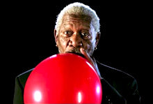 MORGAN FREEMAN ON HELIUM