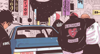 Samurais, Babes, & Streetwear :: A Peek Inside Wizzadaking's Illustrated World