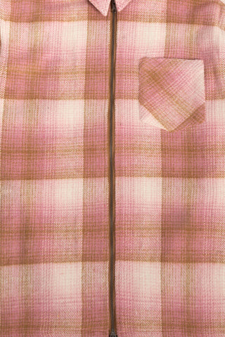 Don Plaid Zip-Up