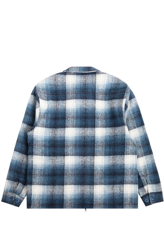 Don Plaid Zip-Up