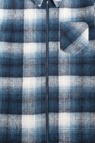 Don Plaid Zip-Up